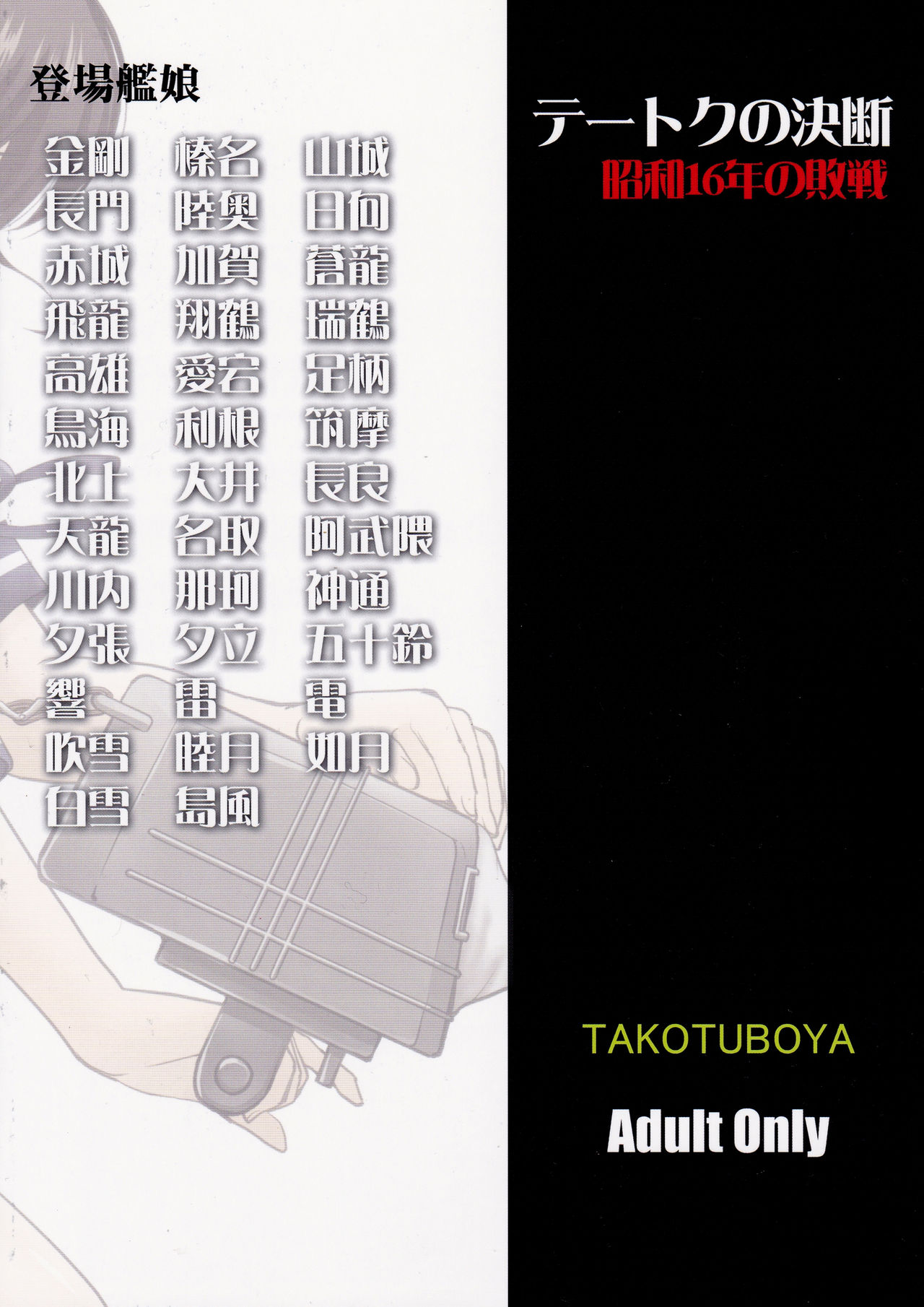 (C88) [蛸壷屋 (TK)] テートクの決断 (艦隊これくしょん -艦これ-) [英訳]