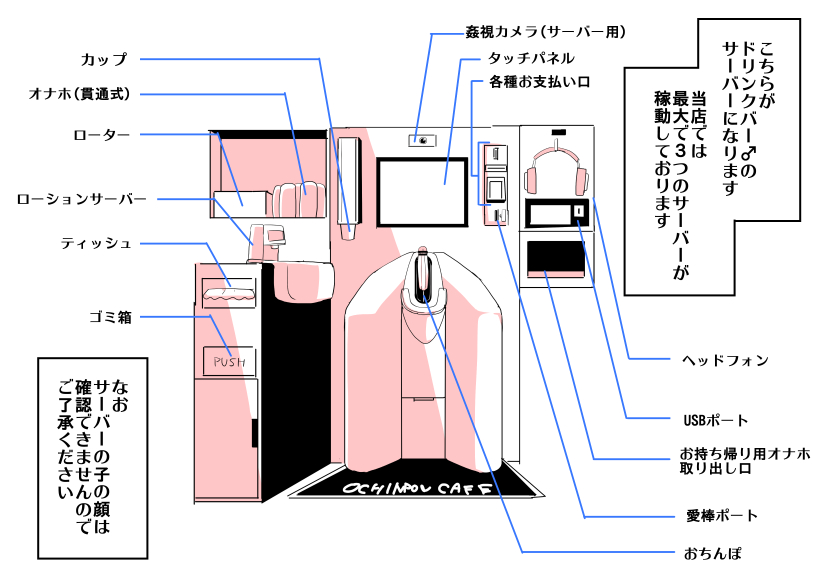 [皐月芋網] おちんぽカフェ