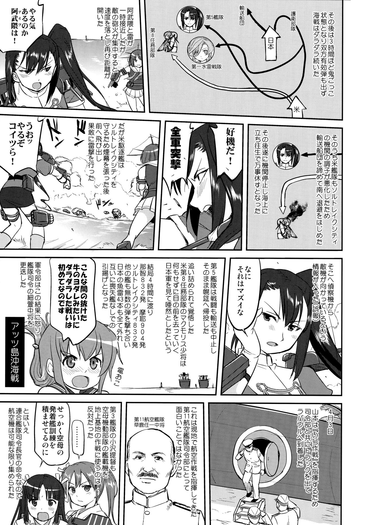 (C91) [蛸壷屋 (TK)] テートクの決断 ラバウル1943 (艦隊これくしょん -艦これ-)