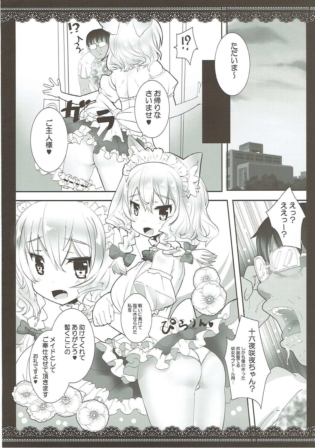 (紅楼夢13) [megalo丼 (めざしごはん)] おぢさんが子猫咲にゃんを拾いました♥ (東方Project)