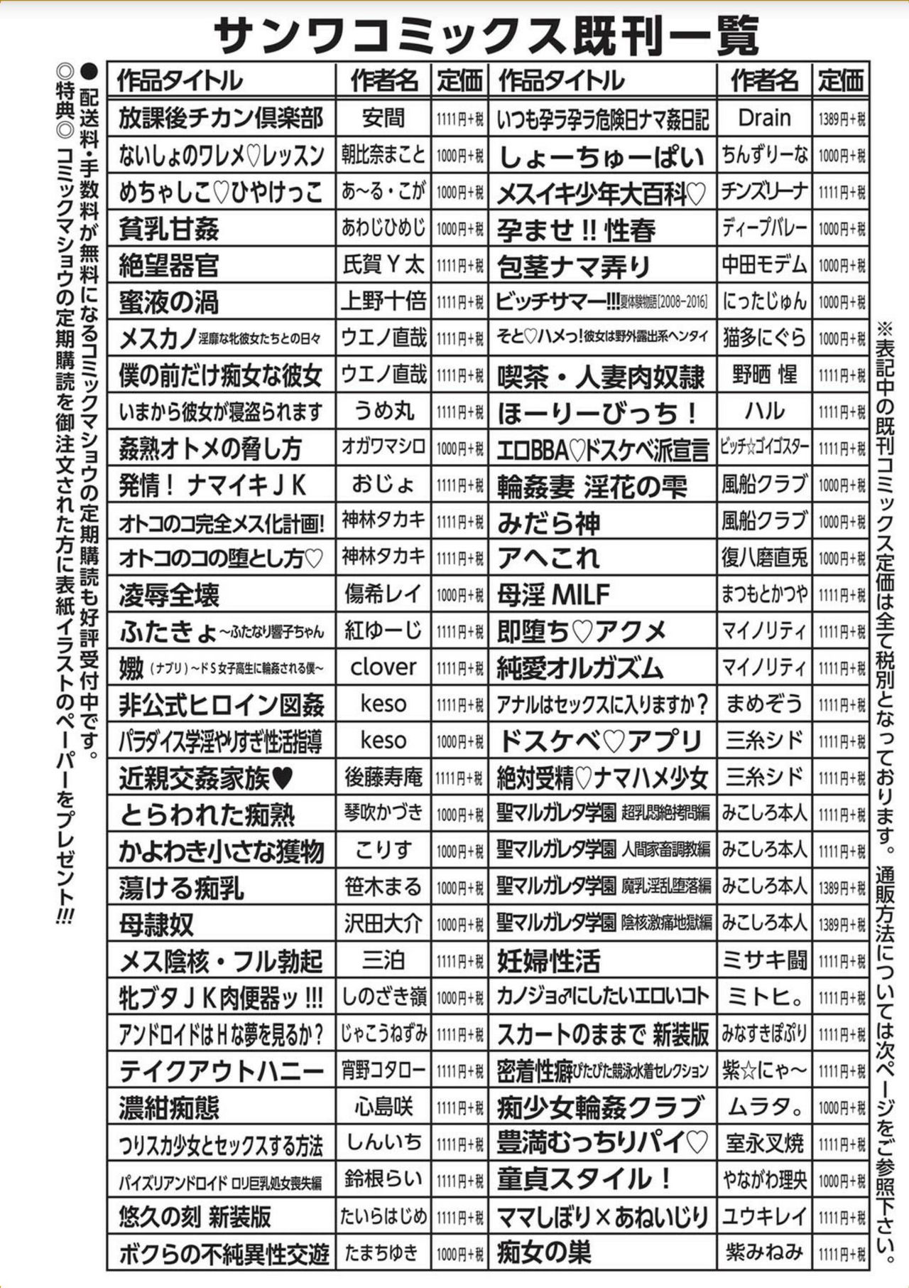 コミック・マショウ 2017年11月号 [DL版]