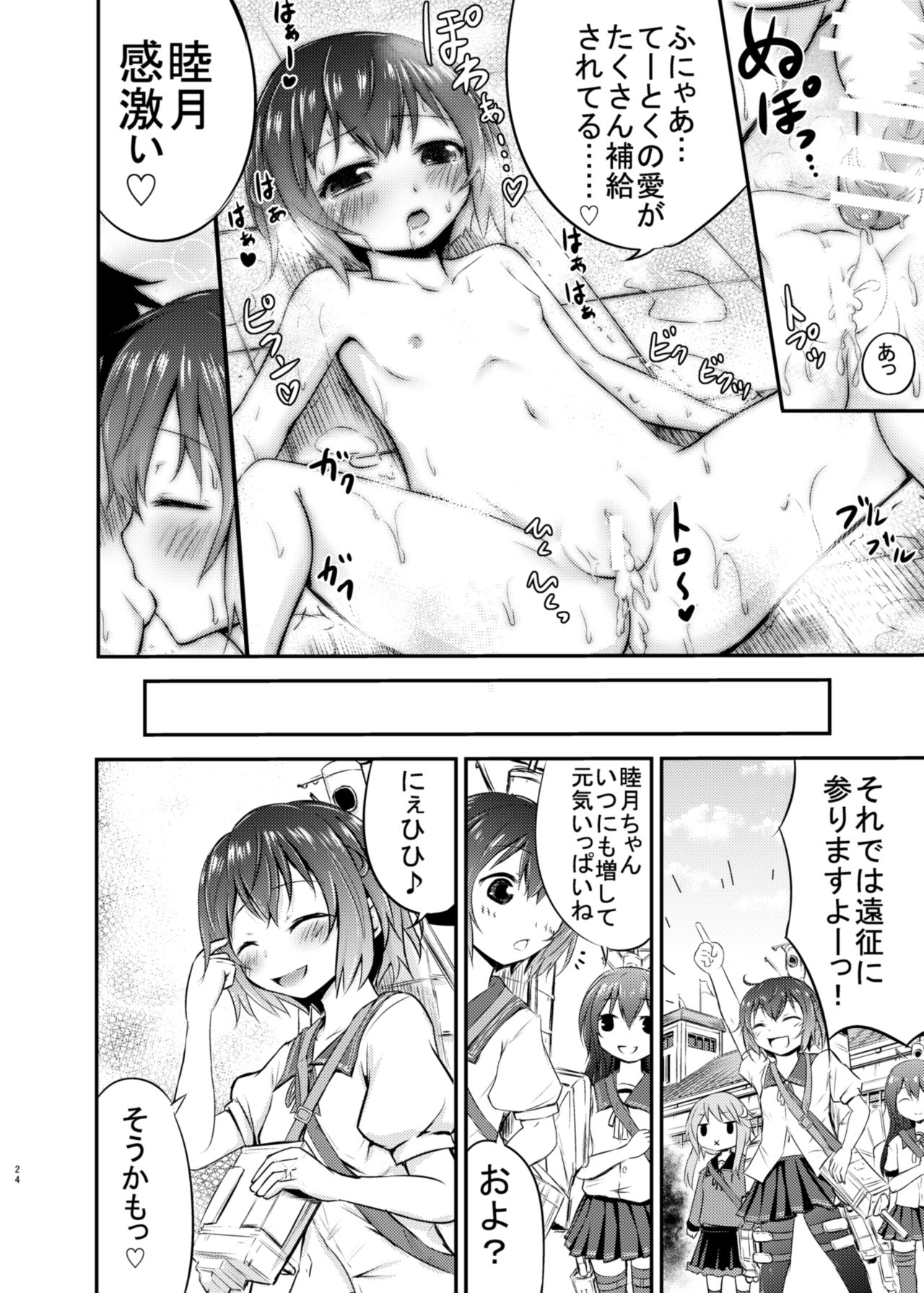 [綺堂館 (綺堂無一)] 睦月っくす！ (艦隊これくしょん -艦これ-) [DL版]