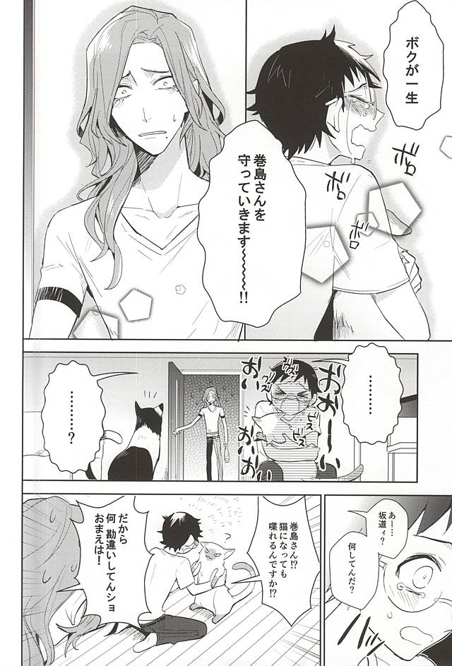 (C88) [DAIRA (ヒメノ)] 巻島さんが猫になってしまいました。 (弱虫ペダル)