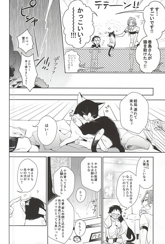 (C88) [DAIRA (ヒメノ)] 巻島さんが猫になってしまいました。 (弱虫ペダル)