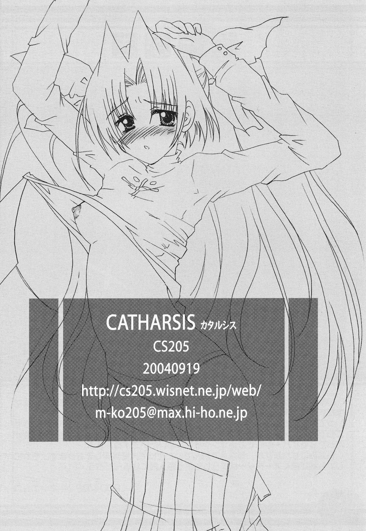 (サンクリ25) [CS205 (キネヤエムコ)] CATHARSIS (Fate/stay night) [中国翻訳]