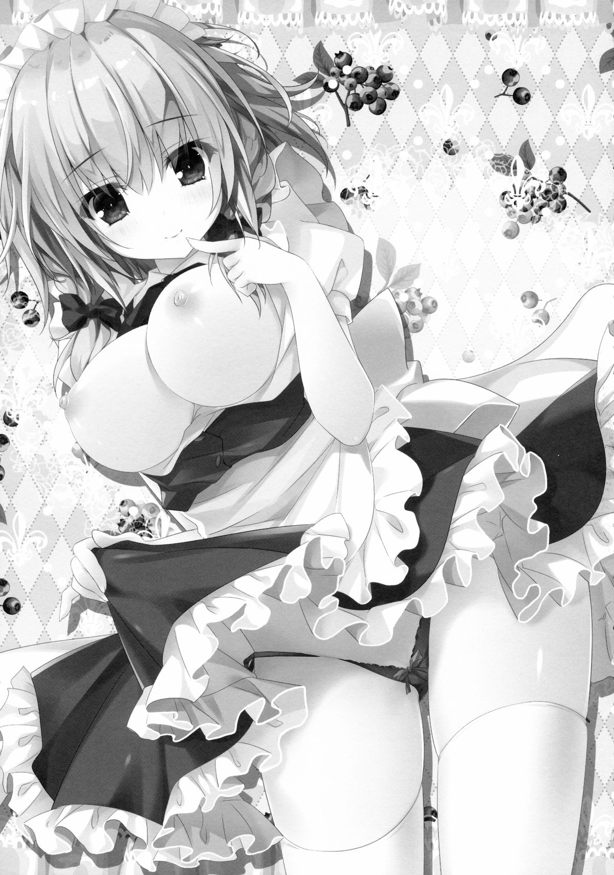 (例大祭12) [きのこのみ (kino)] 甘くてやさしい咲夜さん (東方Project)