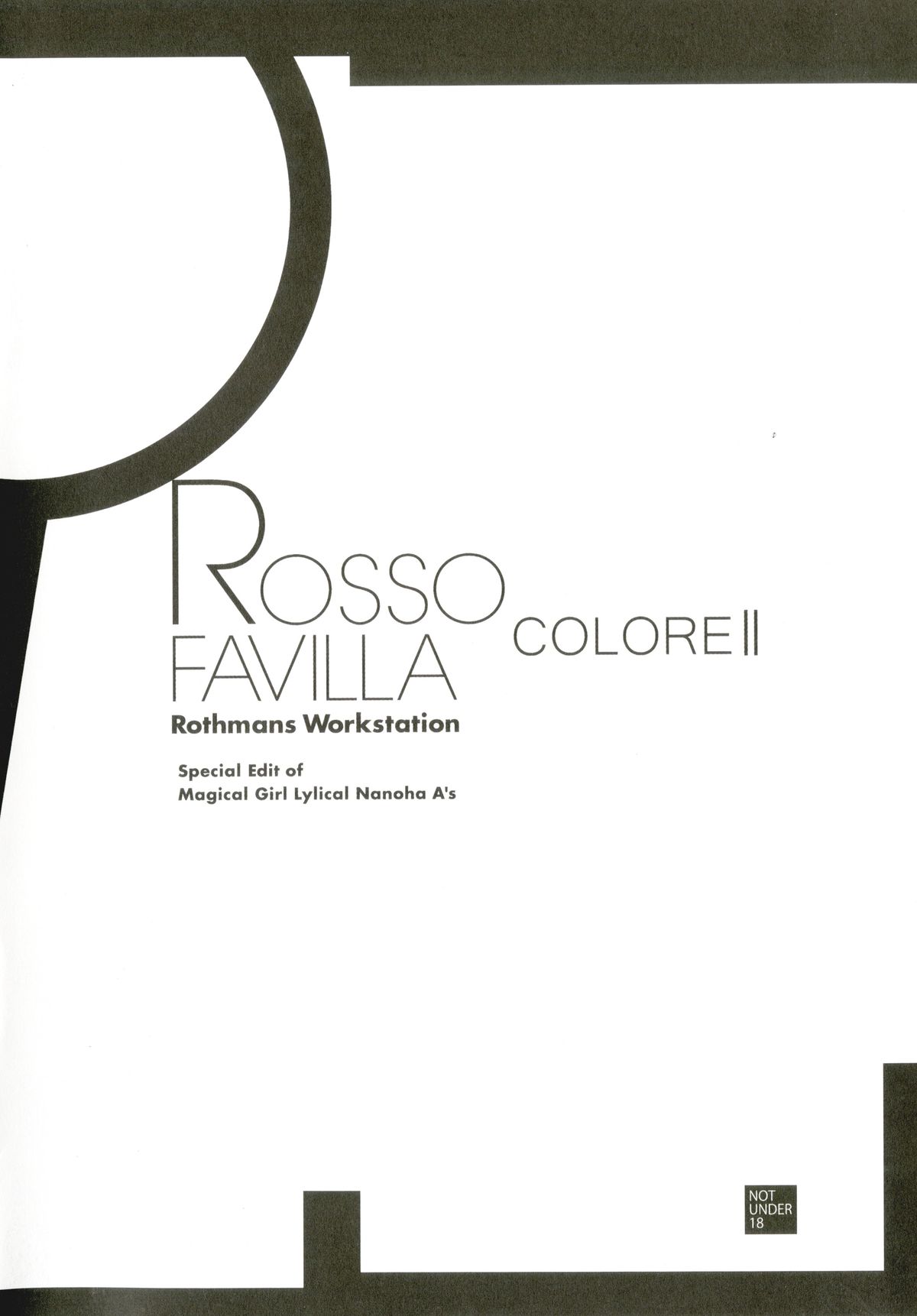 [R-WORKS (浪州建博)] ROSSO FAVILLA COLORE II (魔法少女リリカルなのは) [DL版]