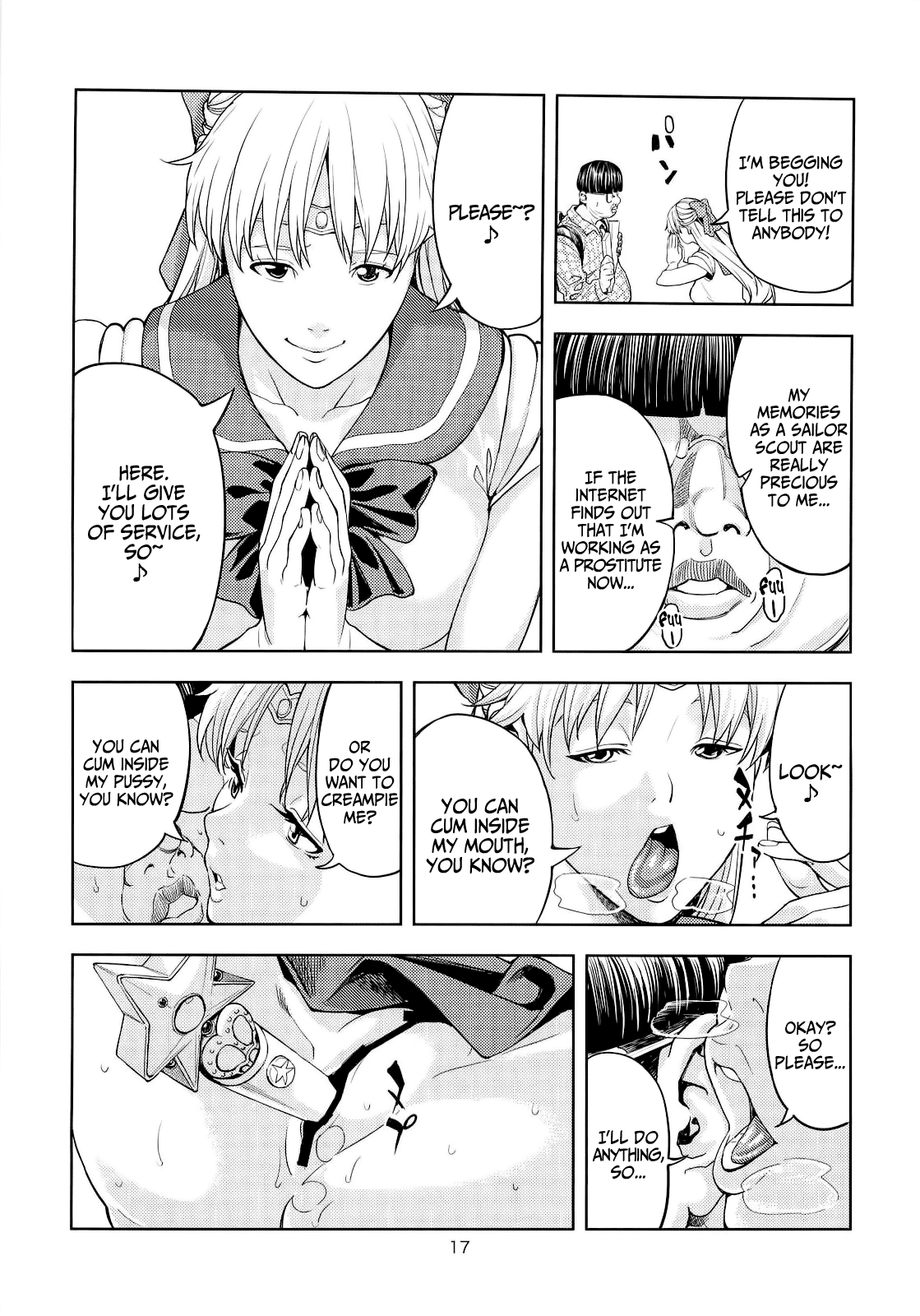 (COMIC1☆6) [JACK-POT (じゅら)] 愛○美奈子(30) ～風俗嬢編～ (美少女戦士セーラームーン) [英訳]