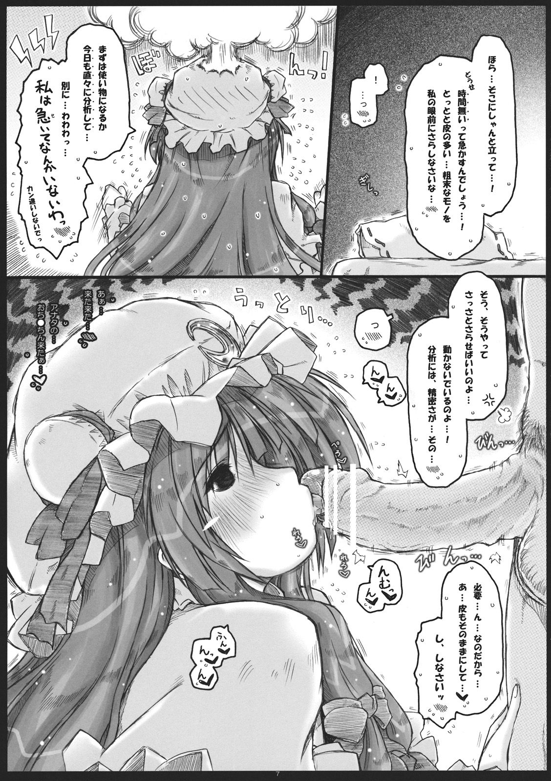 (C81) [暗黒暴走組 (アイヌマニア)] デレる大図書館 (東方Project)