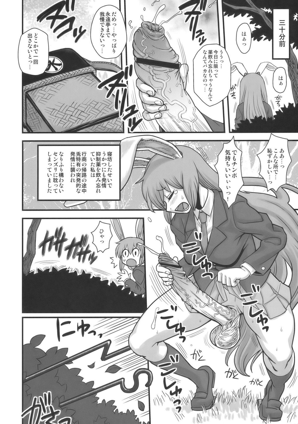 (C77) [革命政府広報室 (神谷涼、ラヂヲヘッド)] ルナティックウドーン (東方Project)