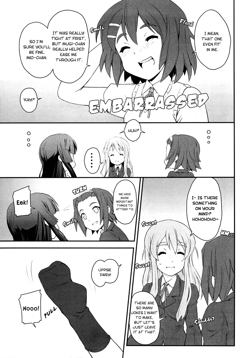 (COMIC1☆3) [Zi (睦月ぎんじ)] 澪づくし (けいおん!) [英訳]