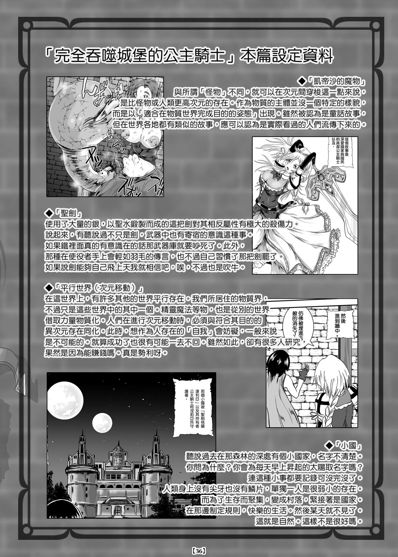 [らばた工房 (高石ふう)] 丸呑み城の姫騎士 [中国語] [DL版]