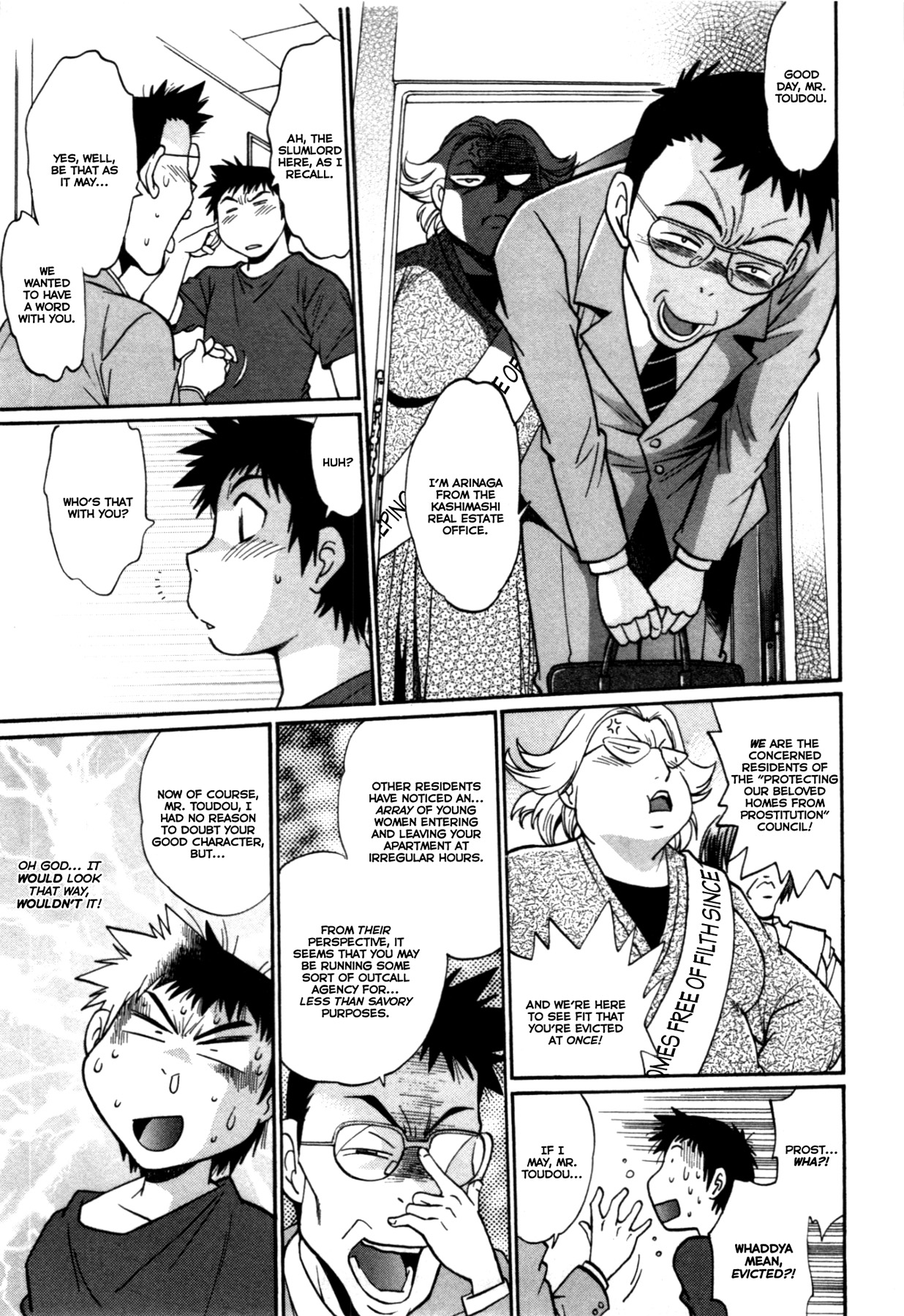 [真鍋譲治] 彼女で満室 3 第19-26話 [英訳]