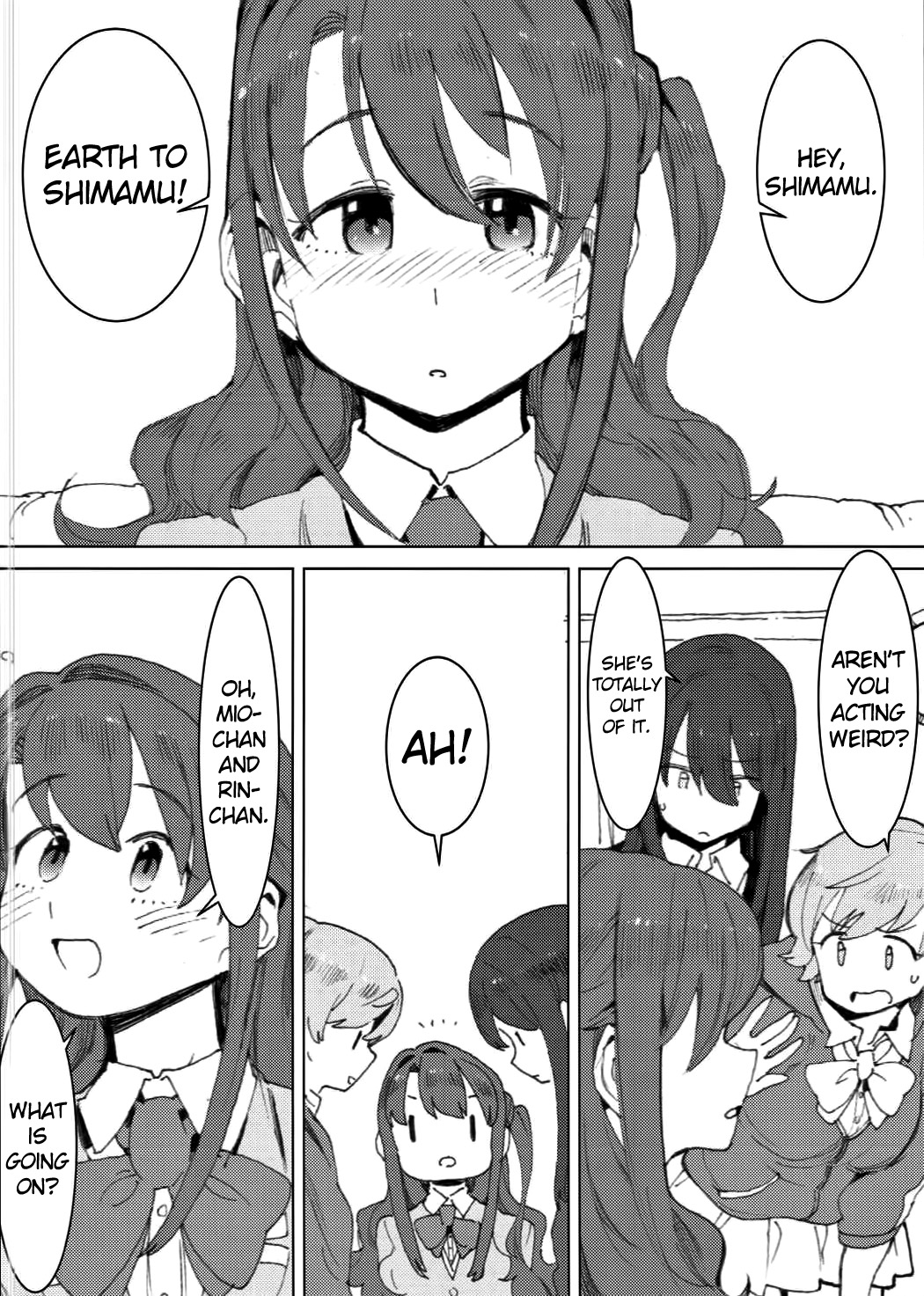 (COMIC1☆10) [OrangeMaru (EXP)] 島村卯月、本から学ぶ恋愛事情 (アイドルマスター シンデレラガールズ) [英訳]