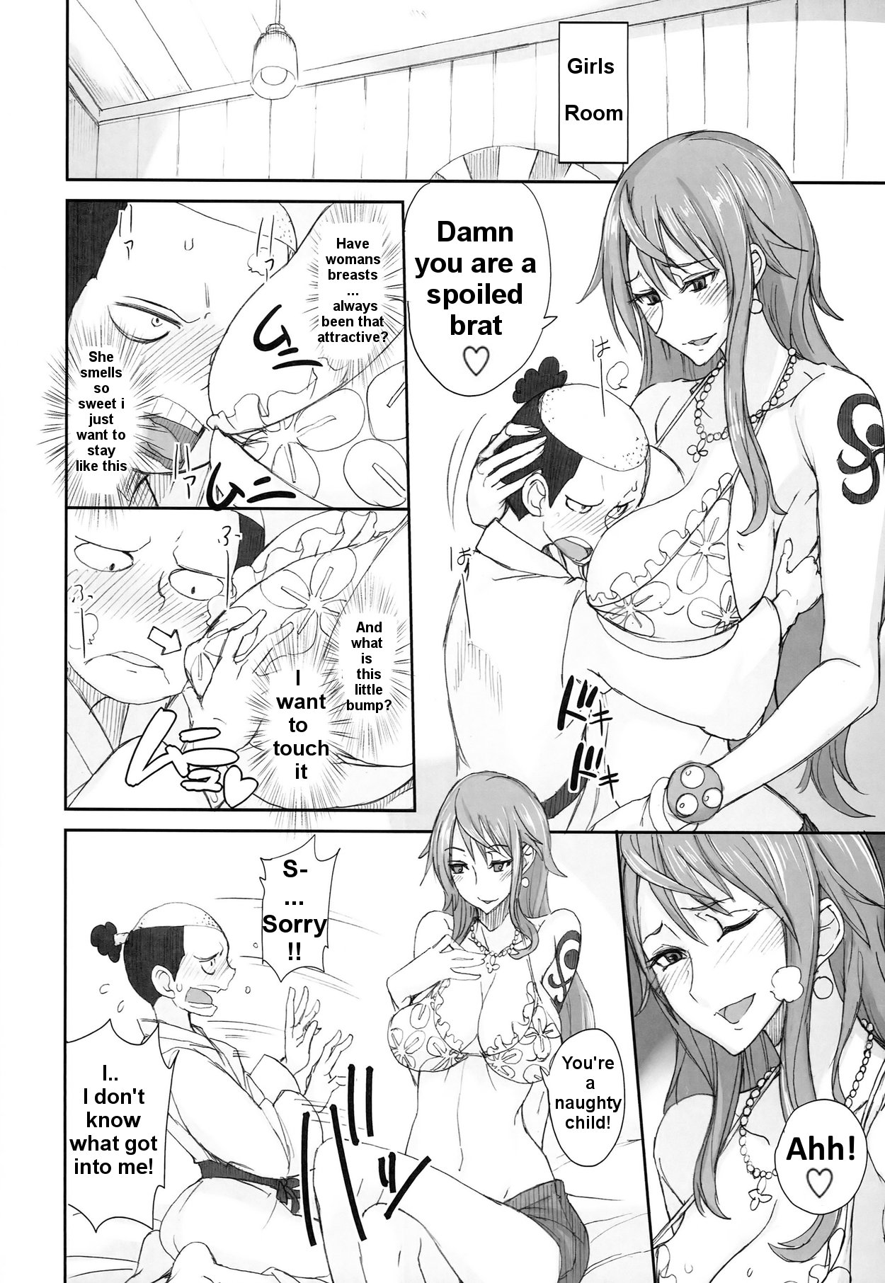 (COMIC1☆8) [真面目屋 (isao)] Grandline Chronicle 3 モモ☆もも (ワンピース) [英訳]