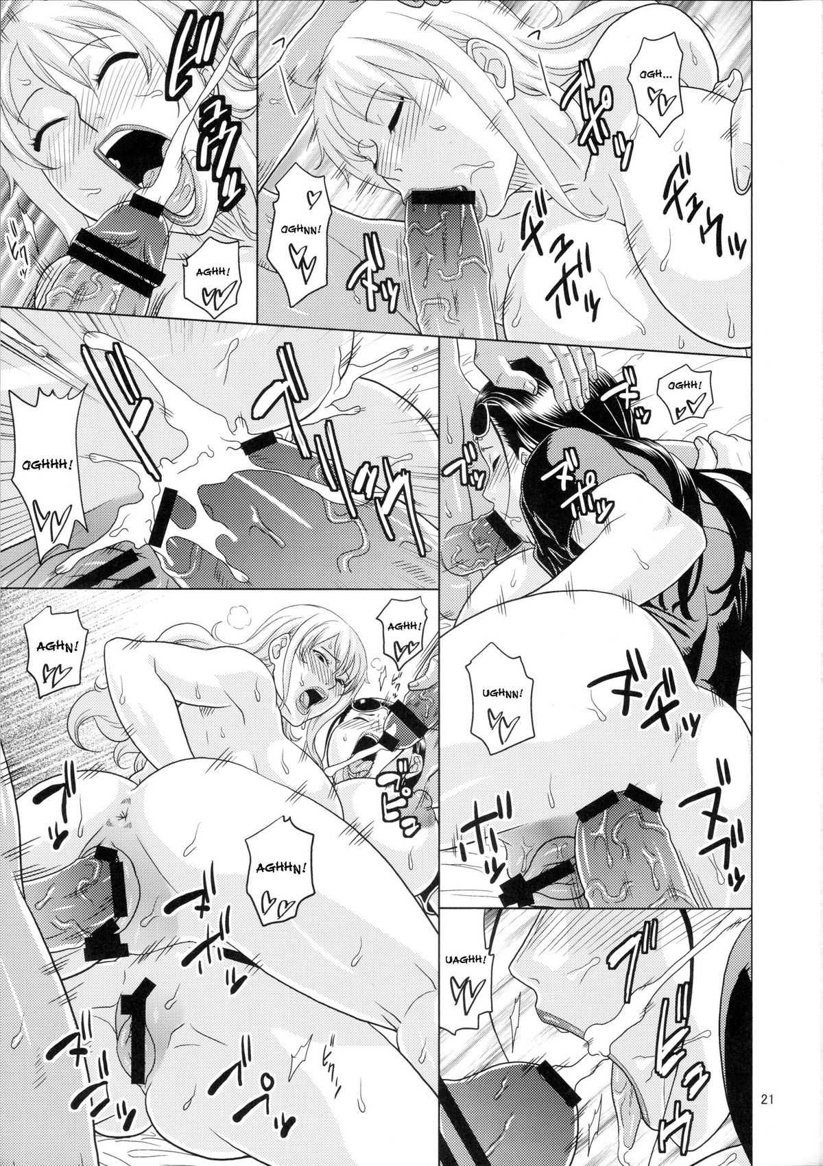 (C79) [Acid-Head (ムラタ。)] ナミロビ4 (ワンピース) [英訳]