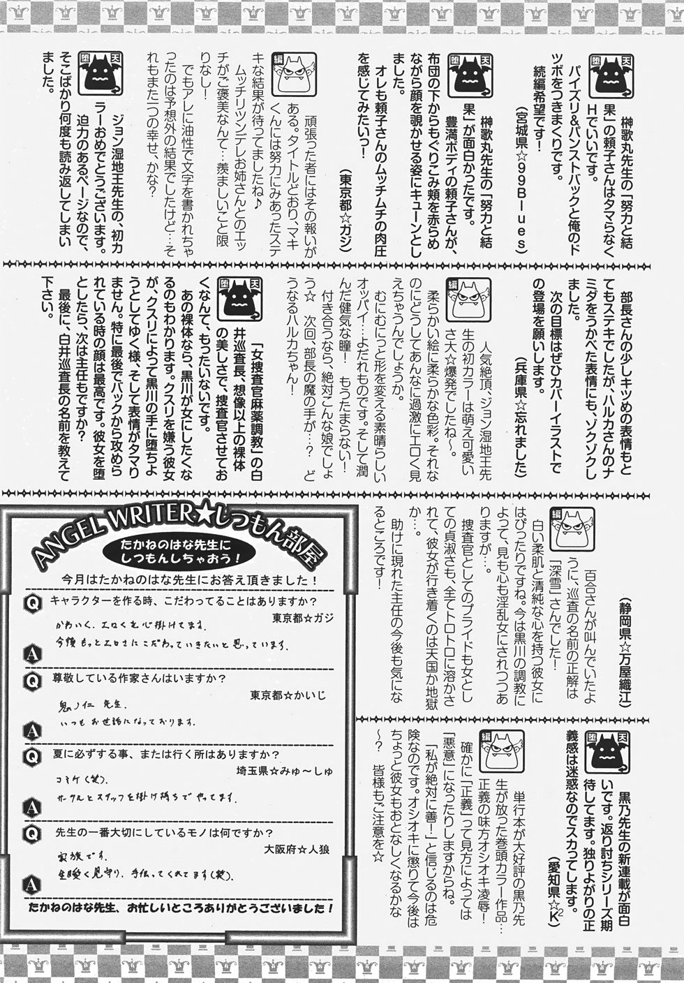 ANGEL 倶楽部 2007年8月号