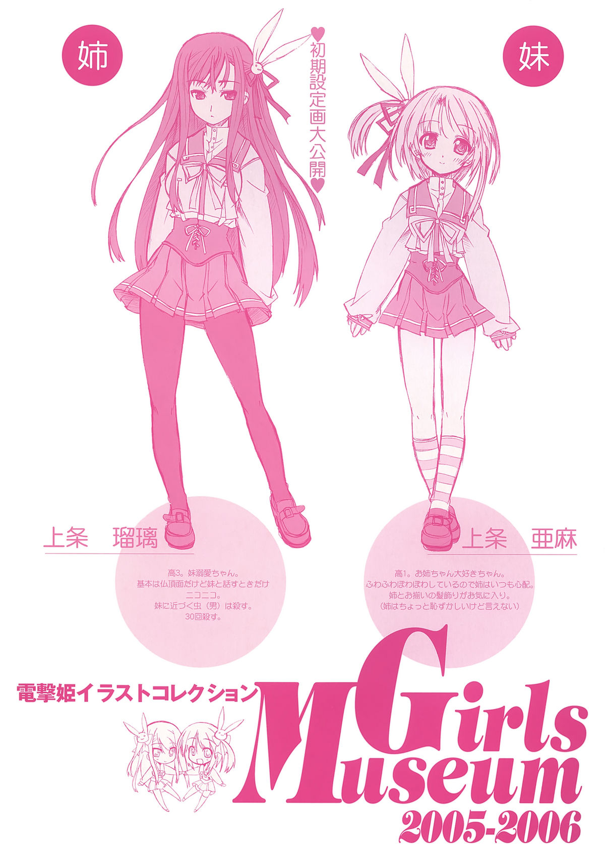 電撃姫イラストコレクション Girls Museum 2005-2006