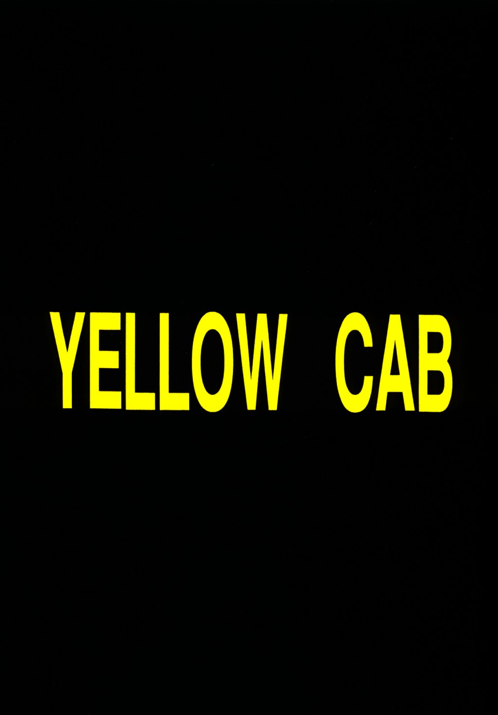 [イエローキャブ] YELLOW CAB