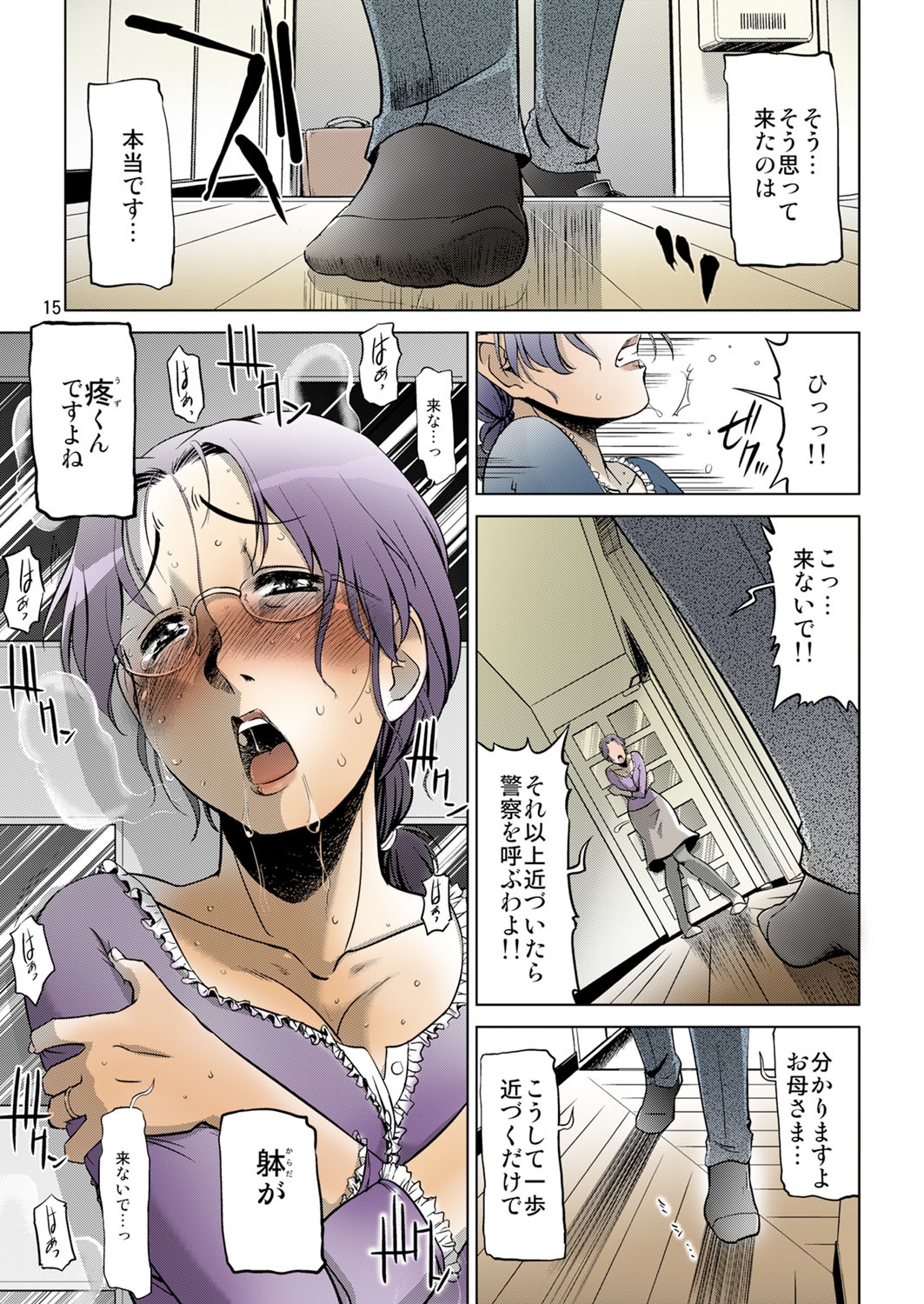 [けつかせ屋 (流木念)] 幸福な家族 [DL版] [カラー化]