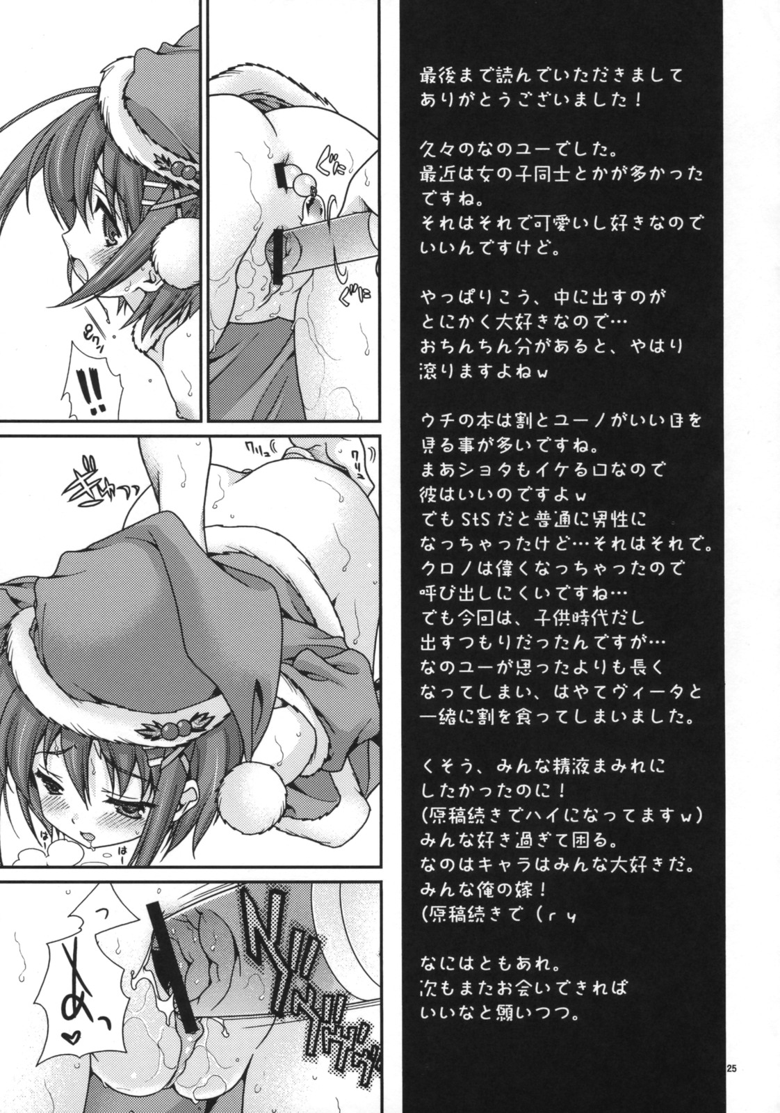 (C75) [恋愛漫画家 (鳴瀬ひろふみ)] 突発天国20081230 (魔法少女リリカルなのは)