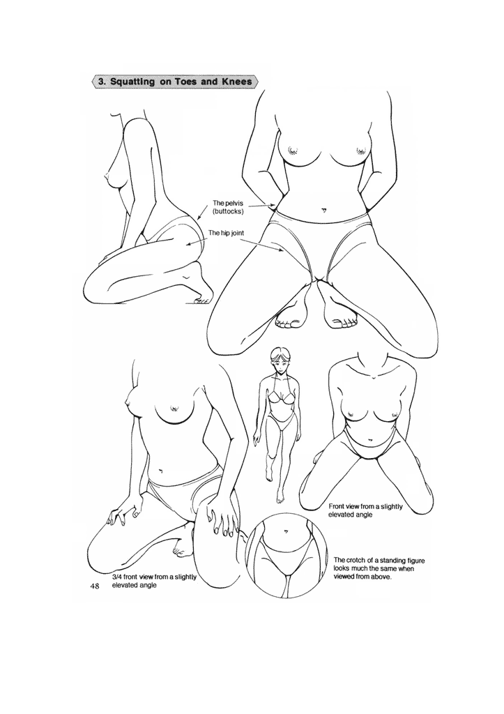 林光-女性のマンガキャラクターを描くためのテクニック