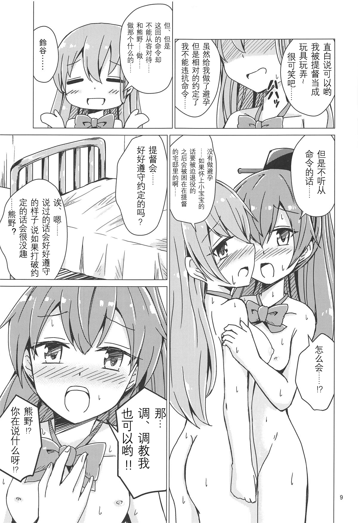 (C94) [あいいろさくら (相川りょう)] すずくまゆりゆりちょーきょー (艦隊これくしょん -艦これ-) [中国翻訳]