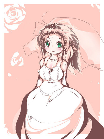 （性転換過程）花嫁が変身（男性化）