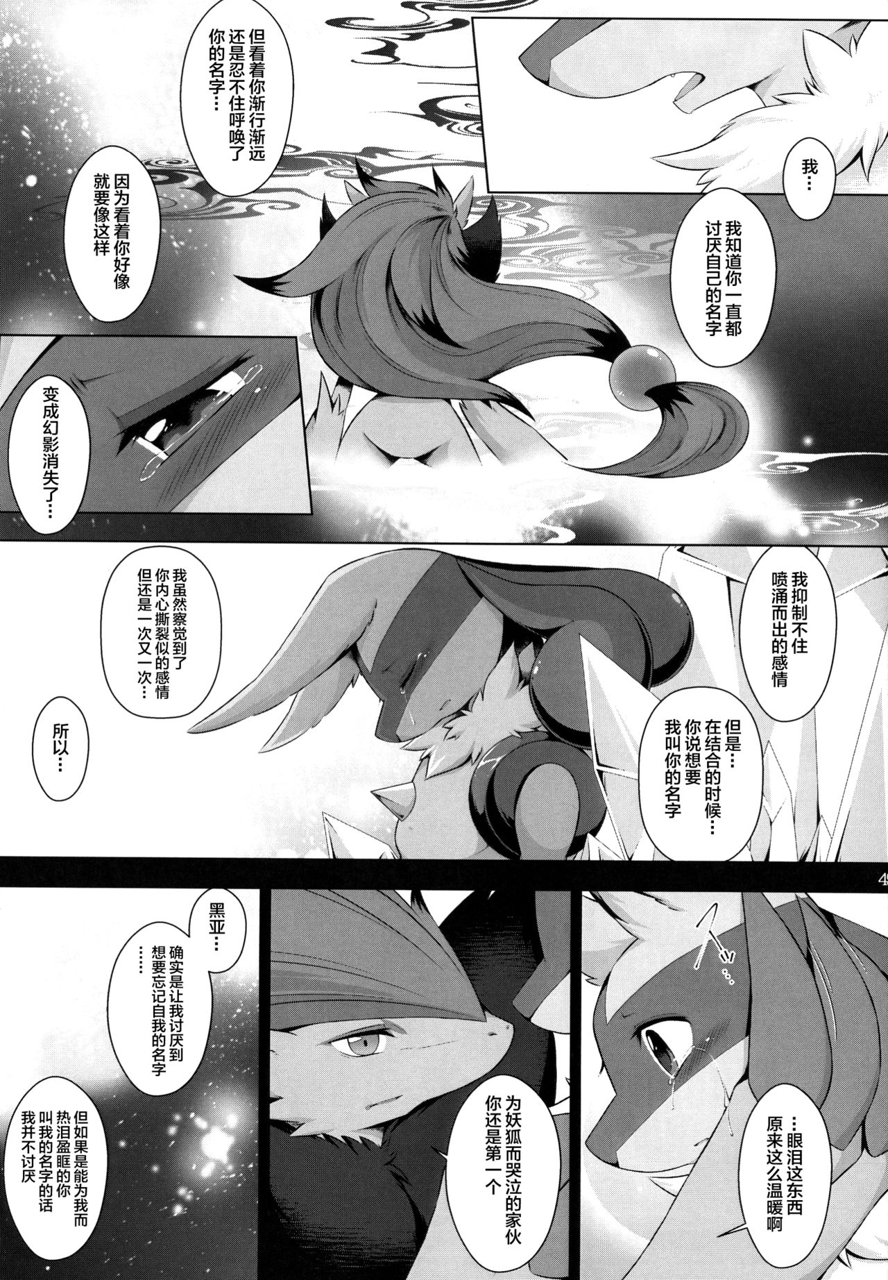 (けもケット6) [Nova (涼星るな)] 鏡花水月 下 (ポケットモンスター) [中国翻訳]