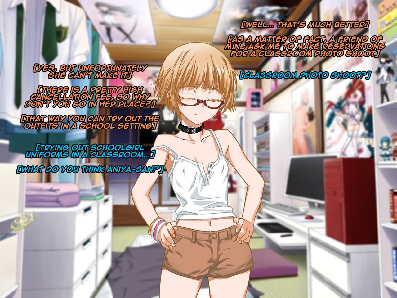 アニヤさんチェンジ！ 3.5学校に行く