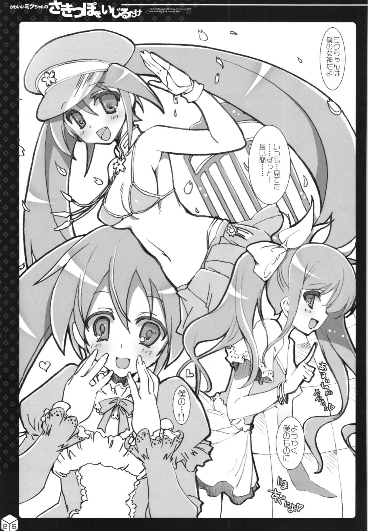 ミクちゃんのサキッポそうしゅうへん+α