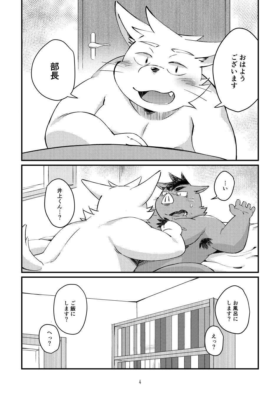 井川ぶちょうと井上くんと。