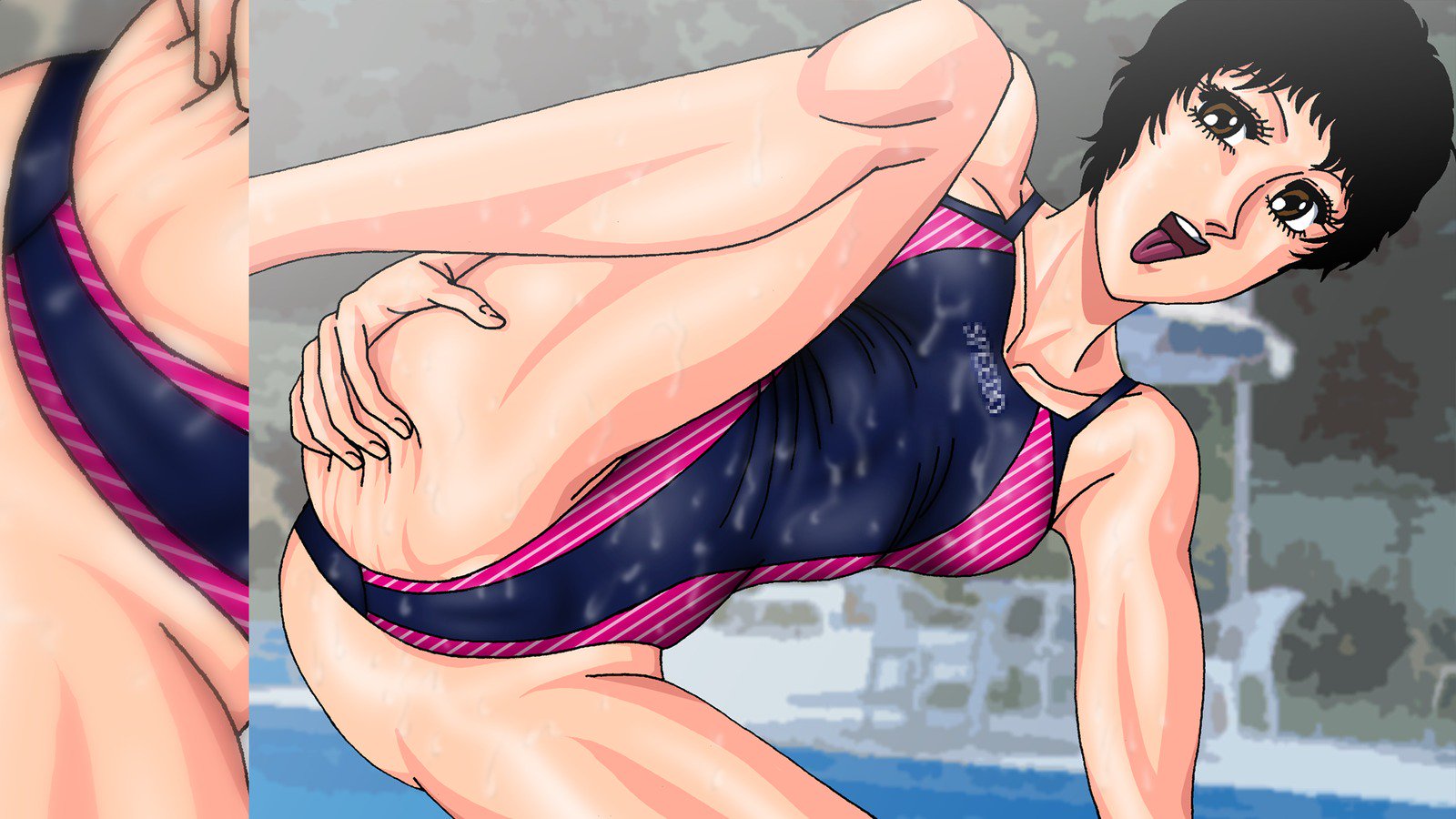 学園女子のしこしこしゃせいなまたいけん