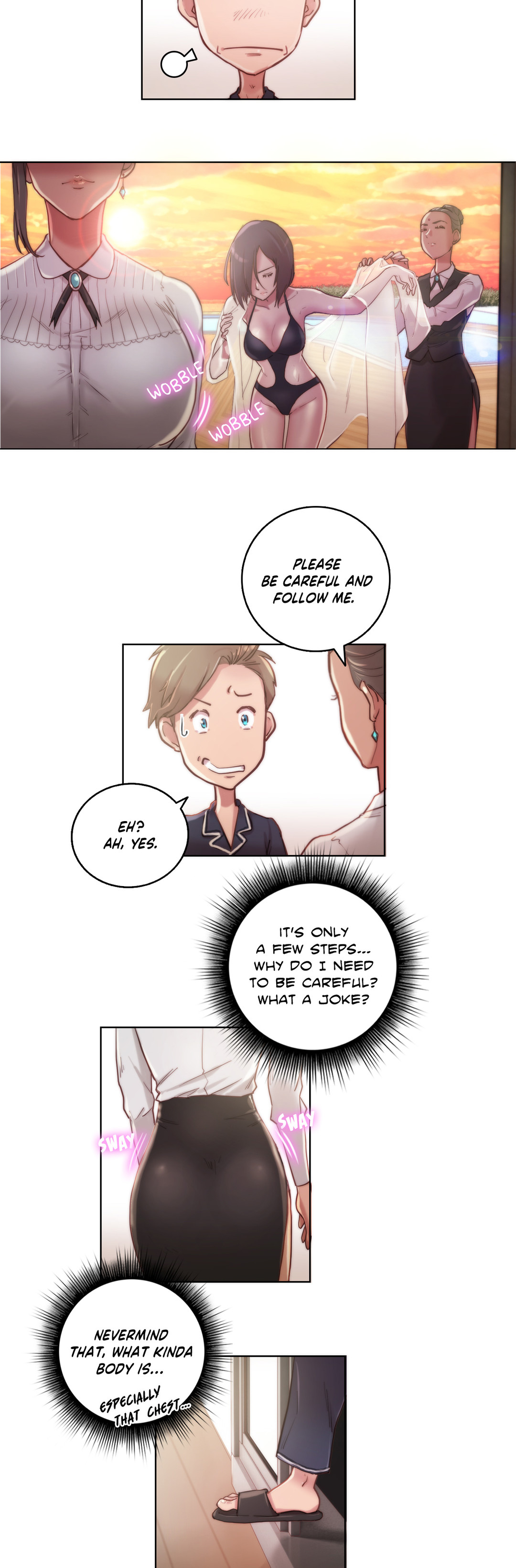 セックスナイト-エロティックな官能性と知覚Ch.1-12