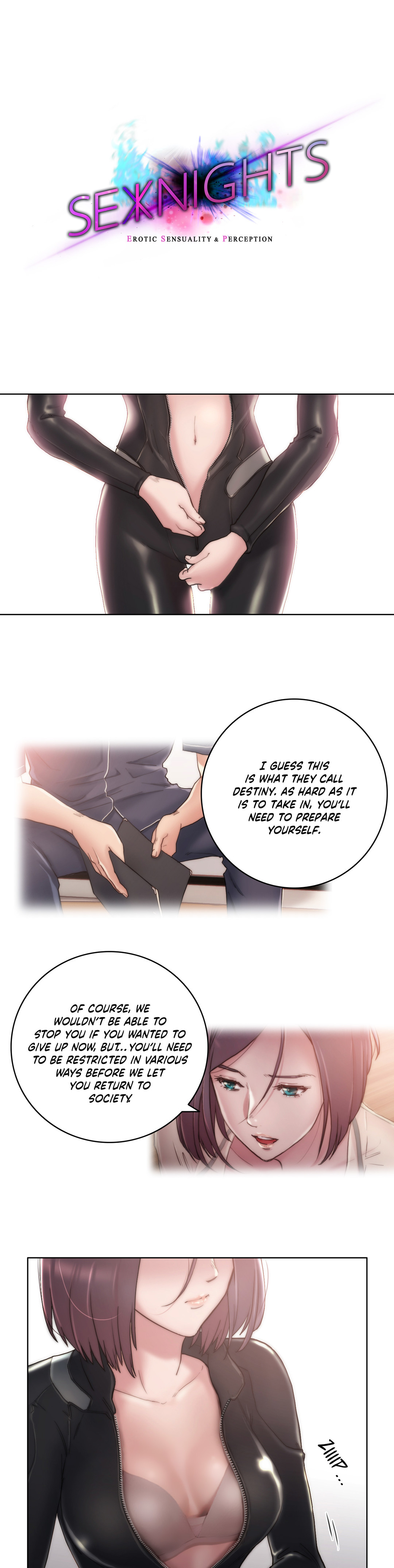 セックスナイト-エロティックな官能性と知覚Ch.1-12