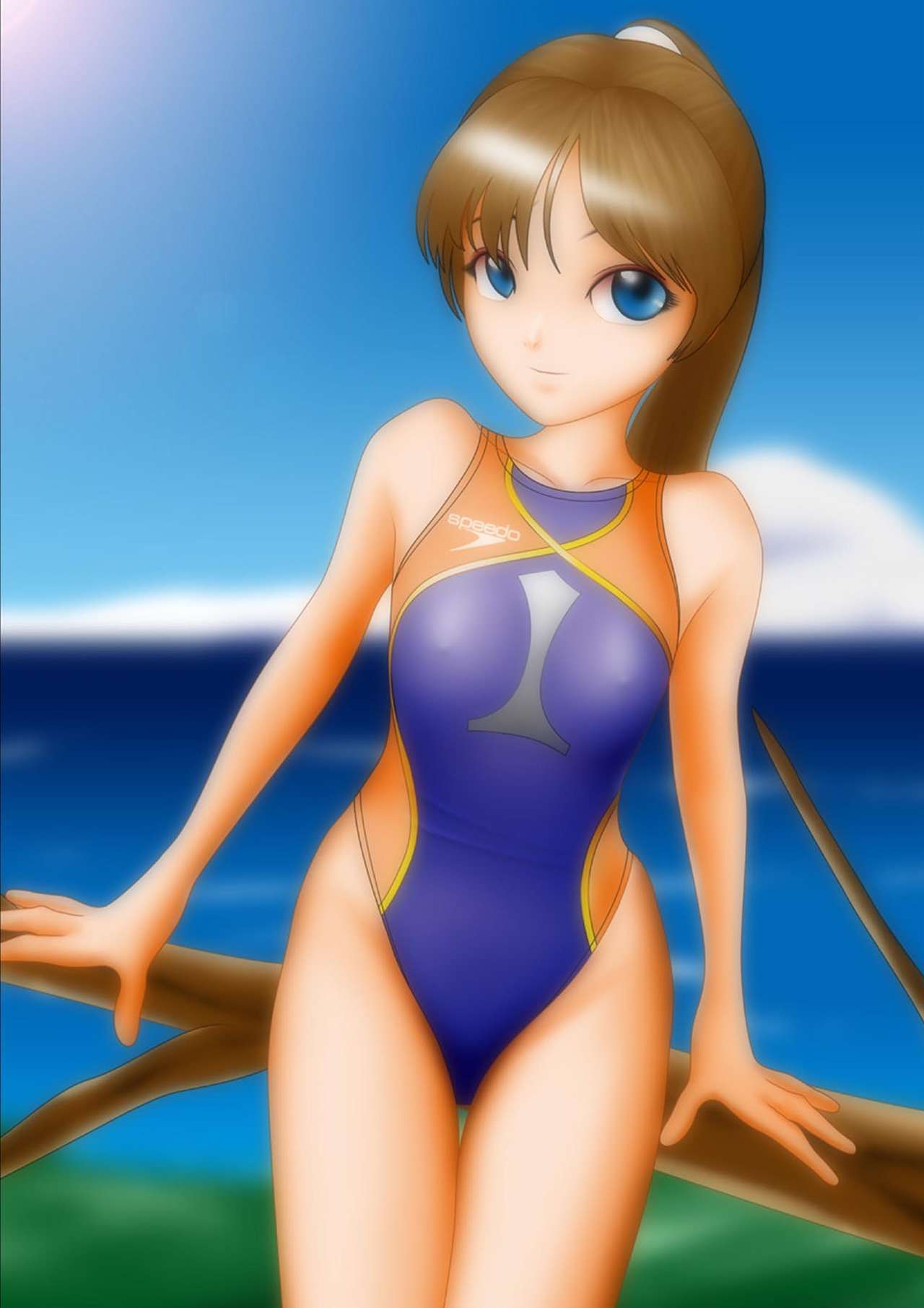 Speedo忍者ガールグロコレクション