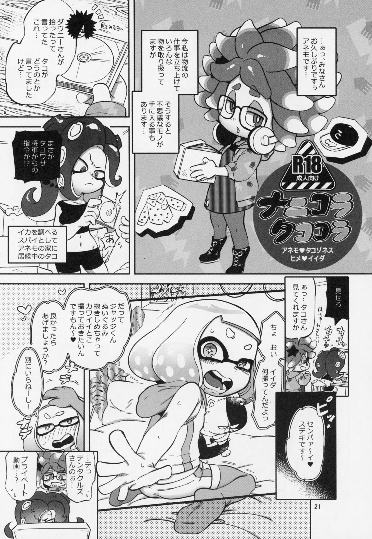 (C95) [南北屋 (南北)] 異文化交流 (スプラトゥーン)