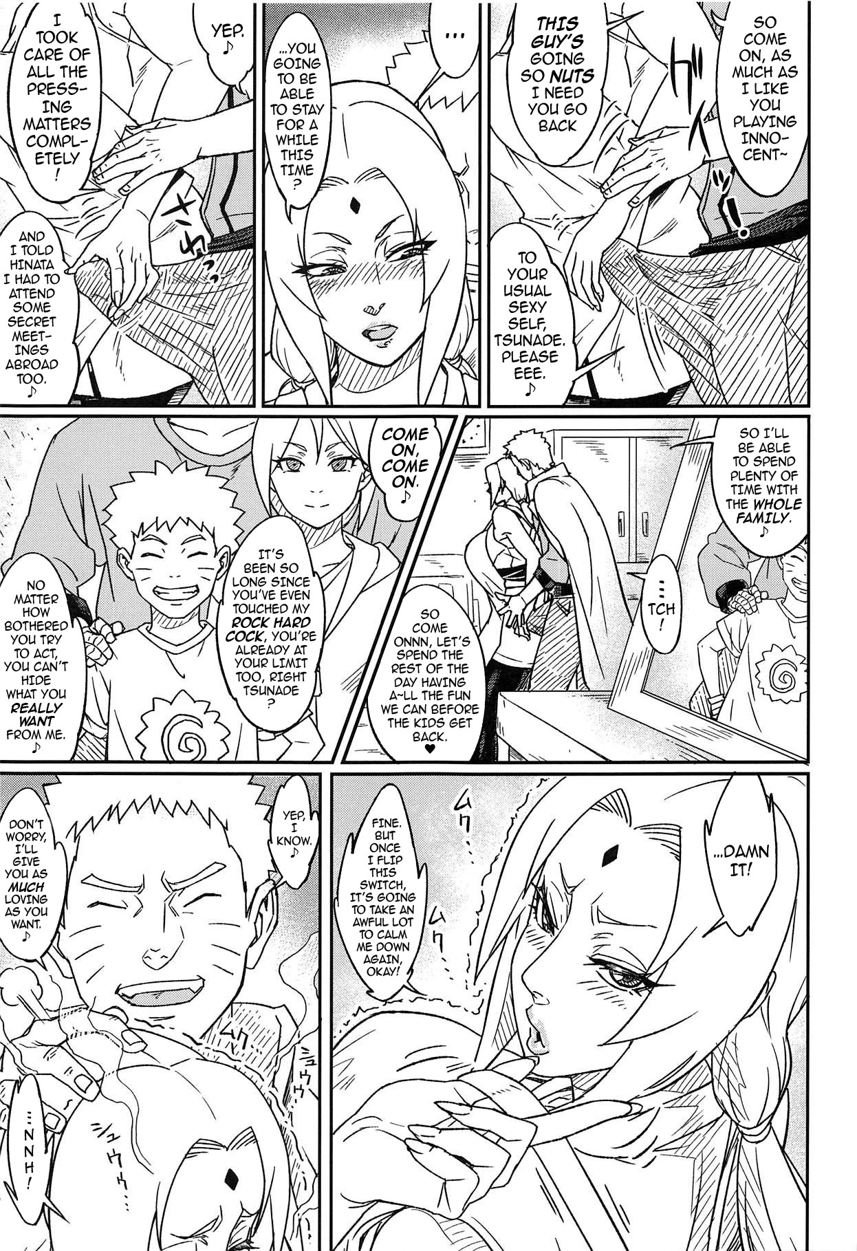 [あろまガエル (ヌマハナ)] 熟蜜姫淫蕩伝3・上 (NARUTO -ナルト-) [英訳]