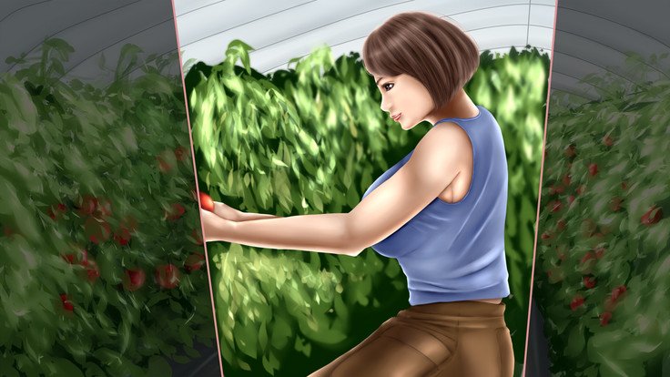 トマト農家明子