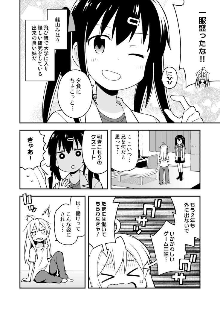 お兄ちゃんはおしまい！