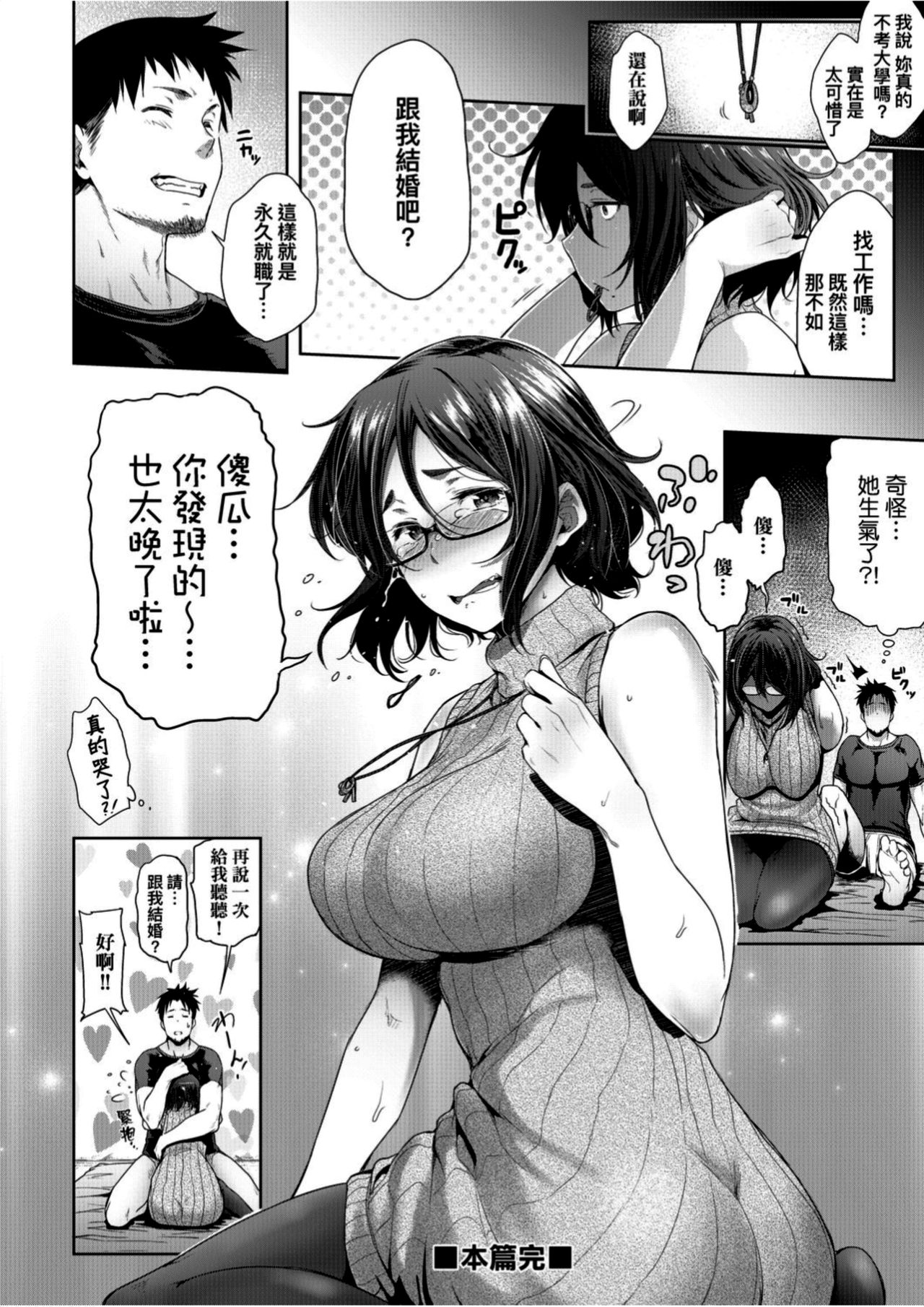 [ばーるん] 真面目でメガネなおっぱい達 [中国翻訳]