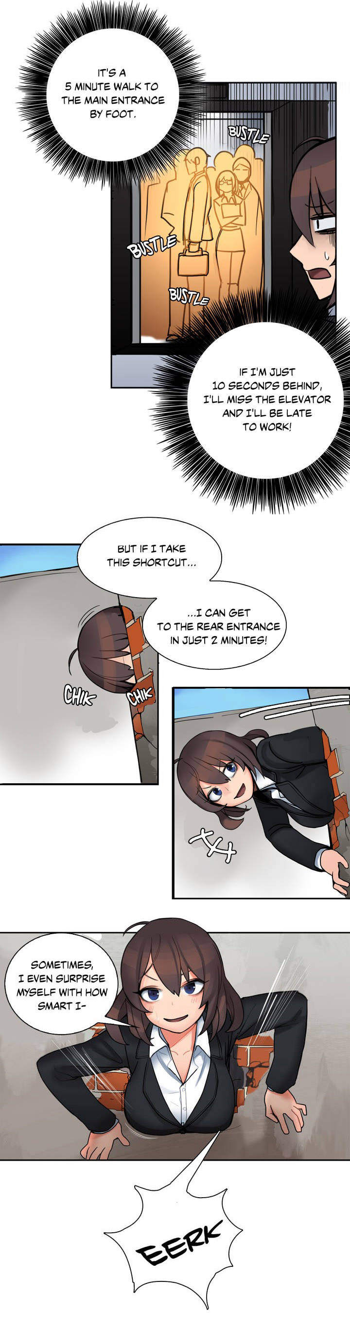 [Gaehoju, Gunnermul] The Girl That Got Stuck in the Wall Ch.1/10 [English] [Hentai Universe]