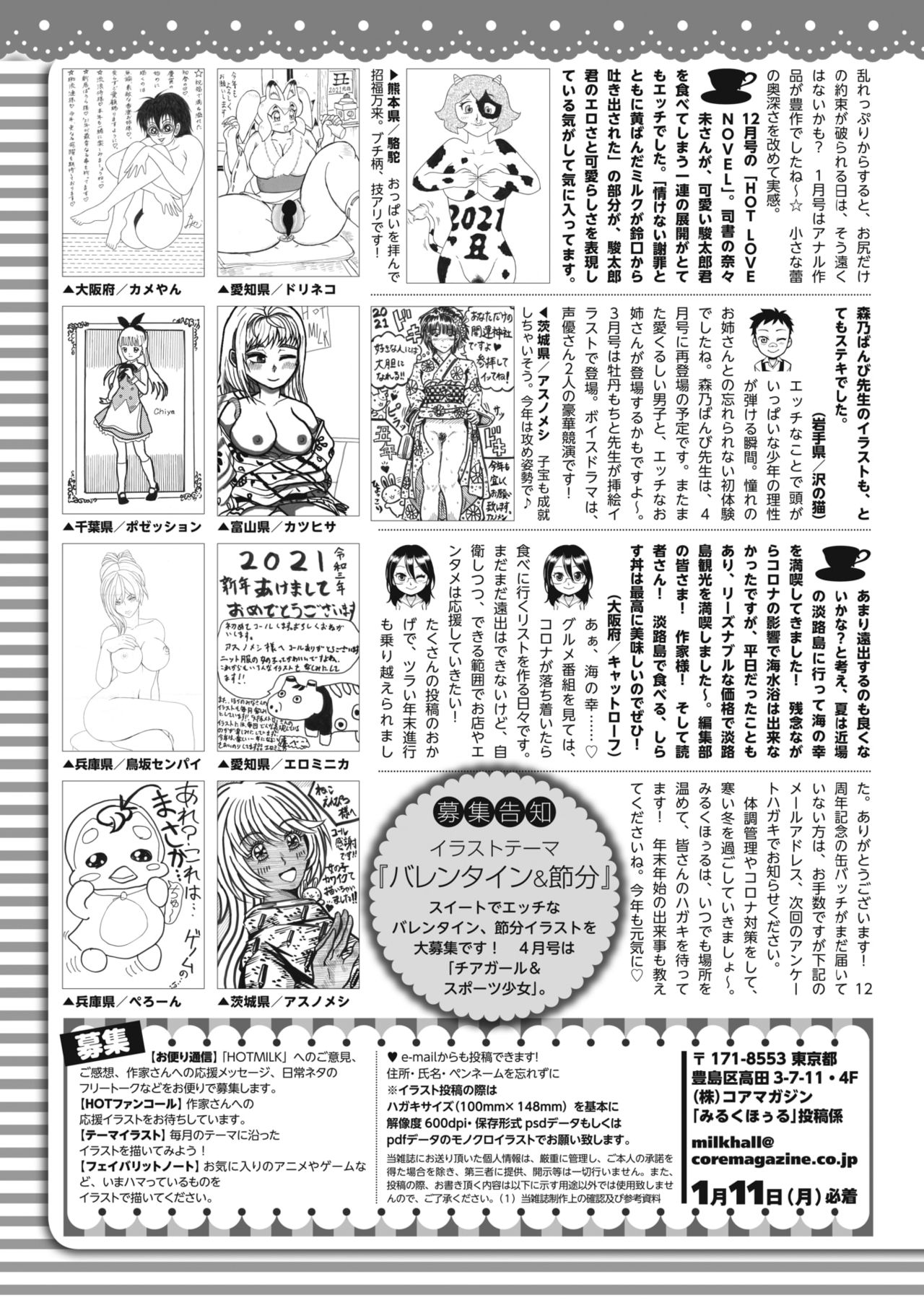 コミックホットミルク 2021年2月号 [DL版]