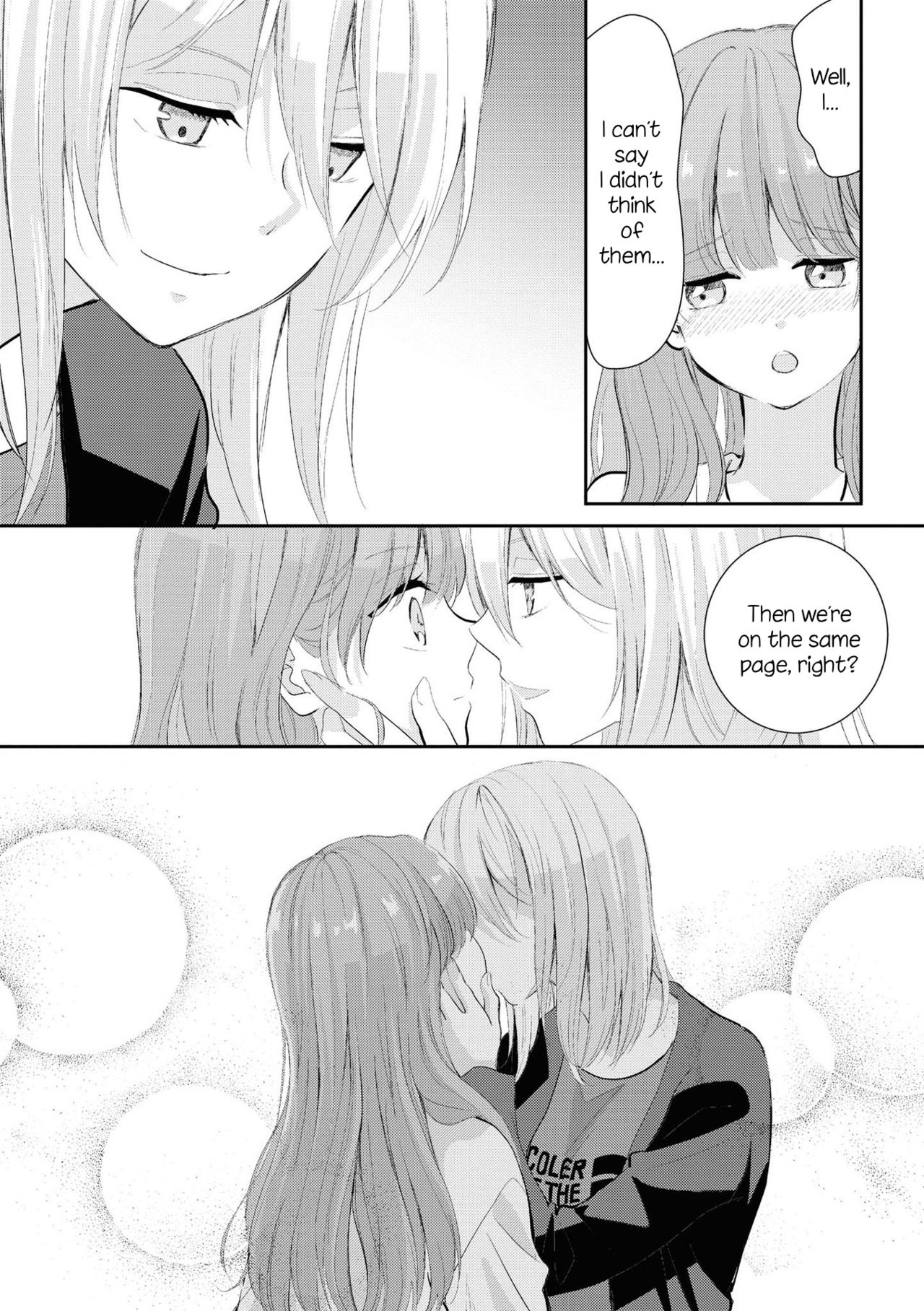 [コダマナオコ] はじめてのどうせいせいかつ (いちゃらぶしかない百合アンソロジーコミック2) [英訳] [DL版]