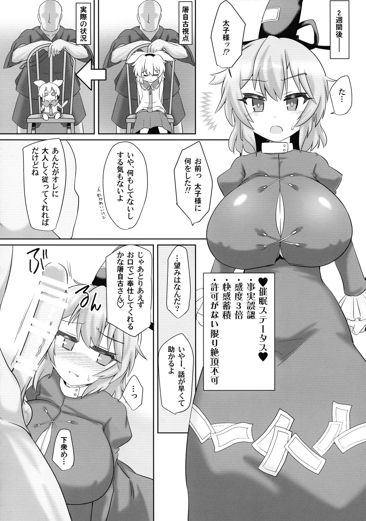 (紅楼夢15) [刑部堂 (はやしつかさ)] 催眠屠自古 (東方Project)