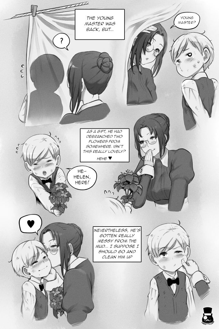 [Mr.takealook] a day of young master and maid [英訳]
