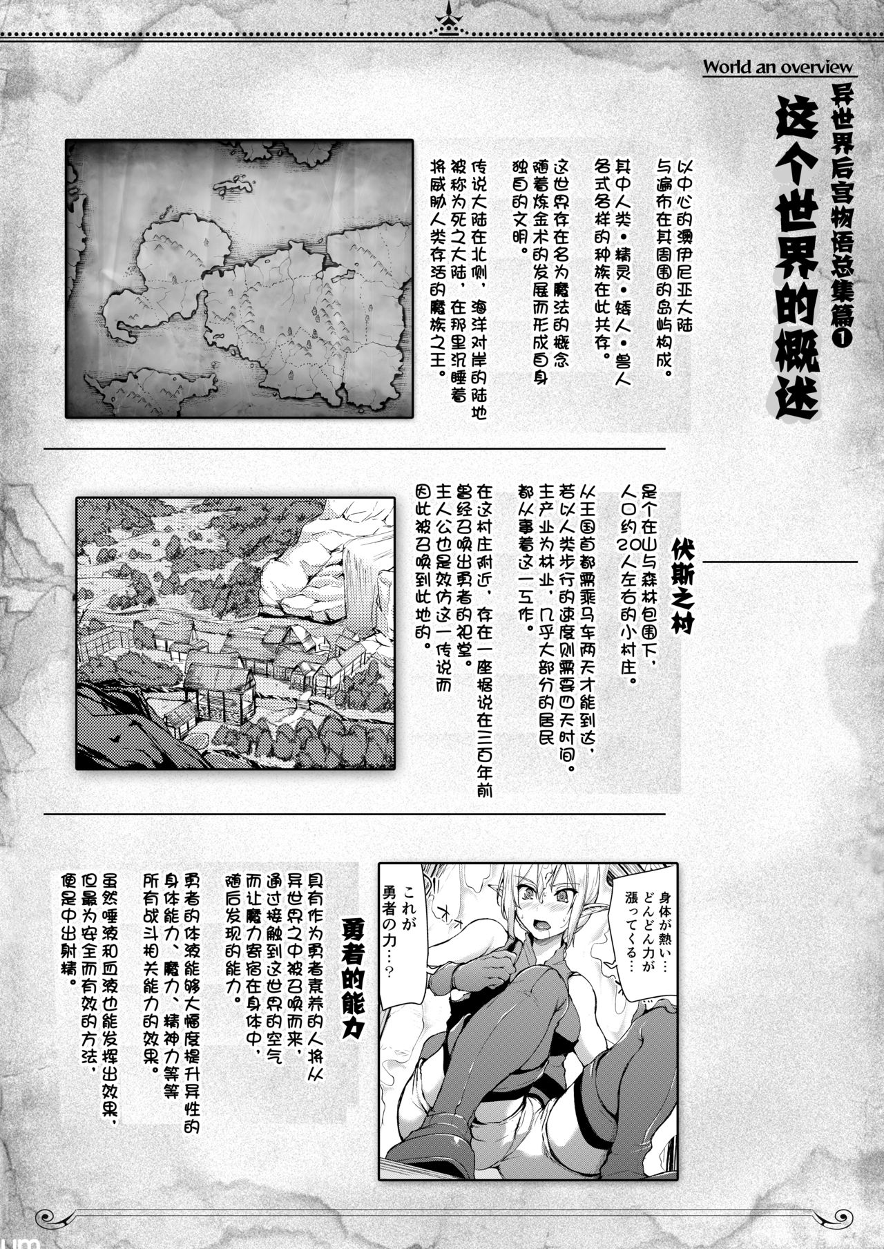 [しまぱん (立花オミナ)] 異世界ハーレム物語 総集編1 [中国翻訳] [DL版]