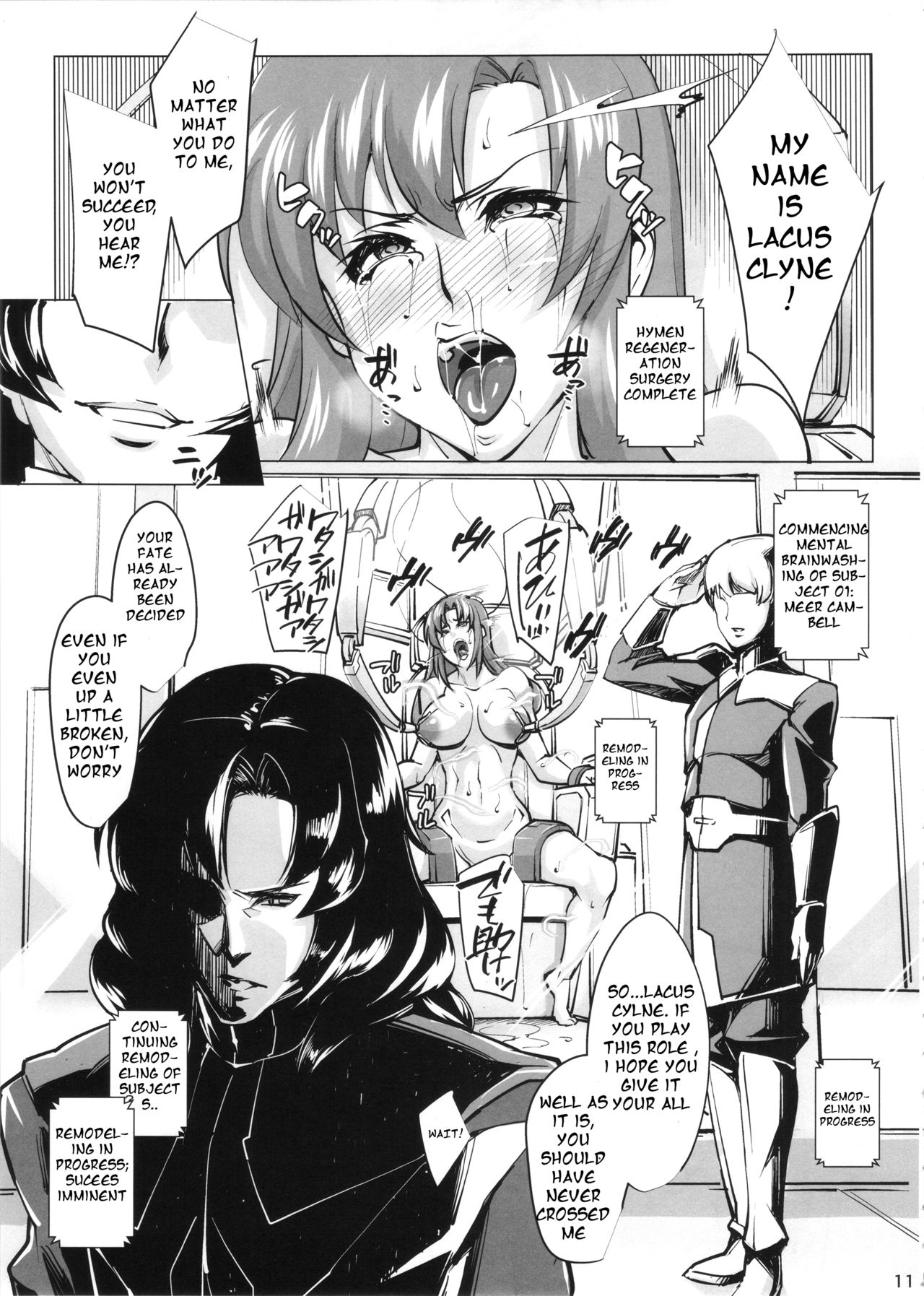 (COMIC1☆11) [ピーナッツランド (オタクミン)] ラクス･クライン(偽)改造計画 (機動戦士ガンダムSEED DESTINY) [英訳]