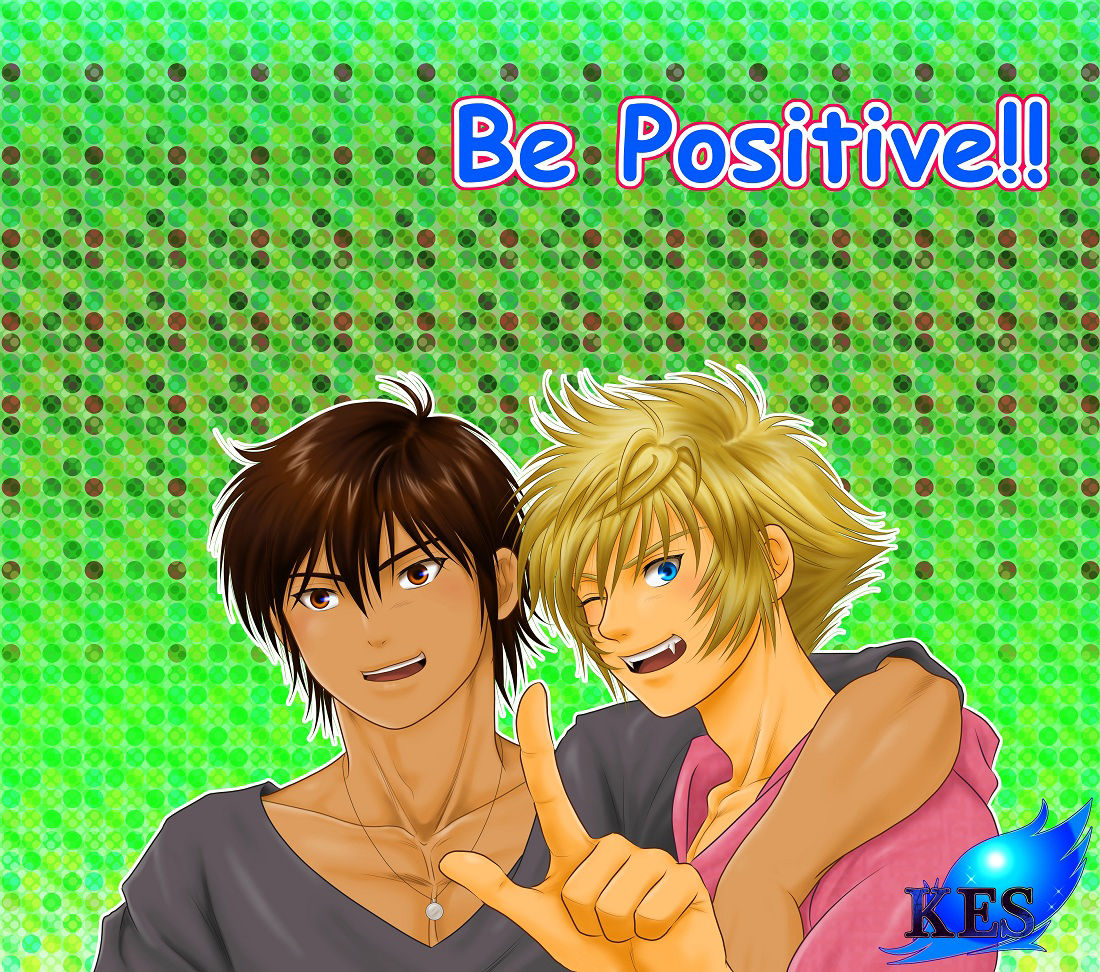 [KES (Keisuke)] Be Positive!! [英訳]