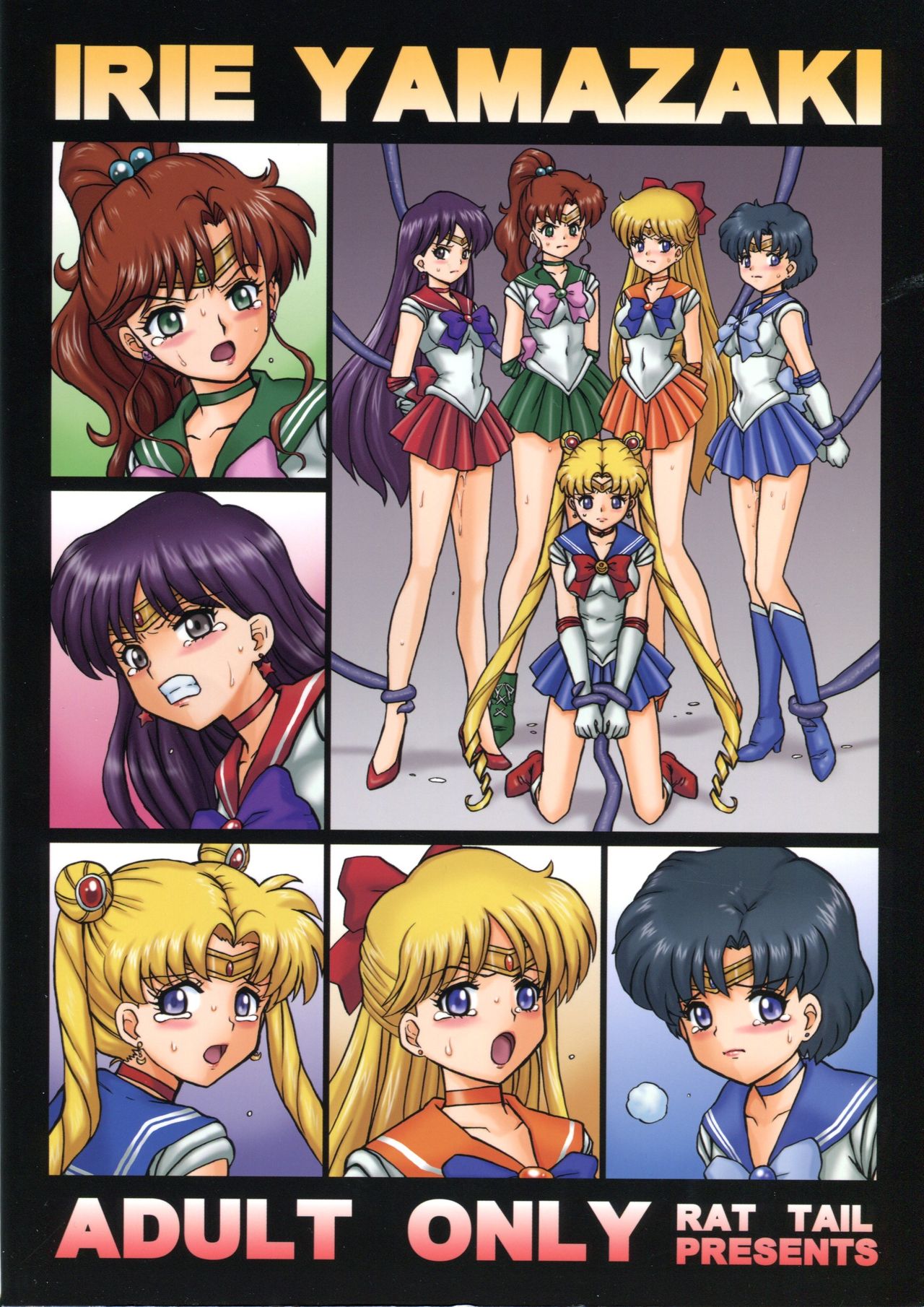 (C84) [Rat Tail (Irie Yamazaki)] TAIL-MAN SAILORMOON 5GIRLS BOOK (美少女戦士セーラームーン) [中国翻訳]